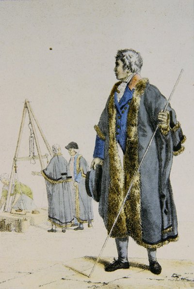 Ispettore dei Pesi e delle Misure in Polonia, c.1817 da French School