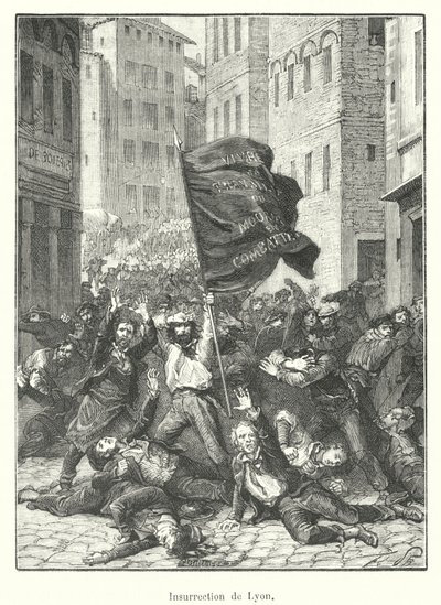 Insurrezione di Lione da French School
