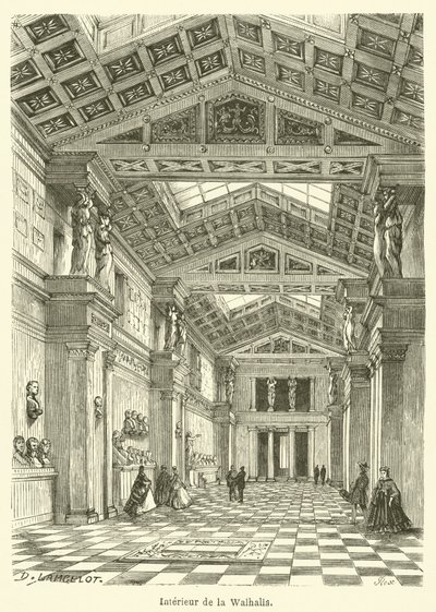 Interno della Walhalla da French School