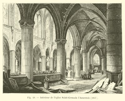 Interno della chiesa Saint-Germain l