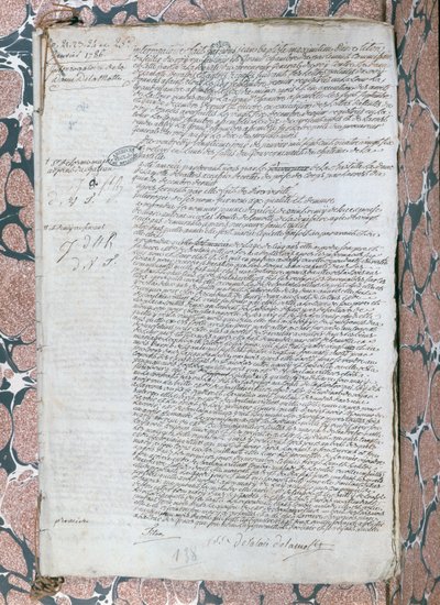 Interrogatorio di Jeanne de Valois-Saint-Remy, Contessa de La Motte (1756-91), gennaio 1785 da French School