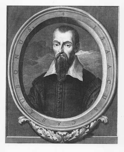 Isaac Casaubon (incisione) da French School