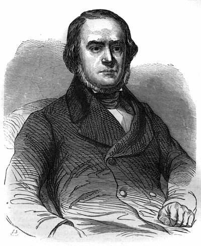 Movimento Nazionale Italiano: Daniele Manin (1804-1857), proclama la Repubblica di Venezia (1848). Incisione in "Storia dei papi-re-regine-imperatori attraverso i secoli" di Maurice Lachatre da French School