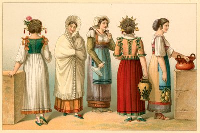 Costume italiano da French School
