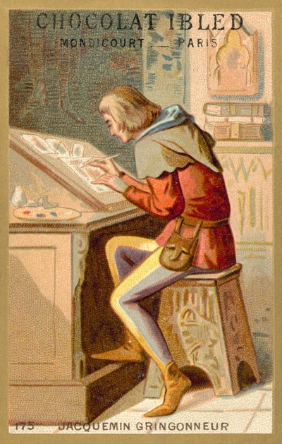 Jacquemin Gringonneur, pittore francese da French School