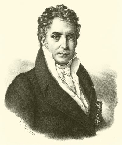 Jacques-Louis David, ritratto (incisione) da French School