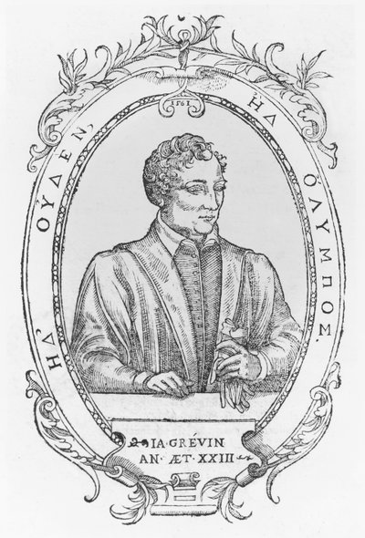 Jacques Grévin - Incisione da French School