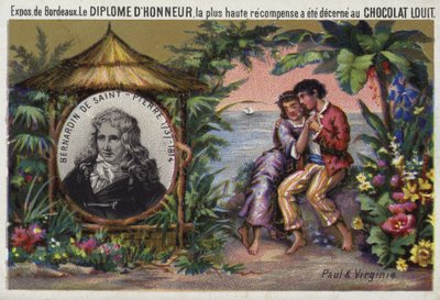Jacques Henri Bernardin de Saint Pierre, scrittore e botanico francese da French School