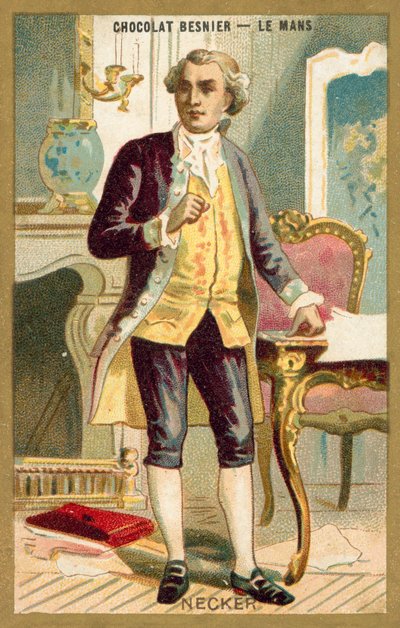 Jacques Necker, banchiere e statista svizzero-francese da French School