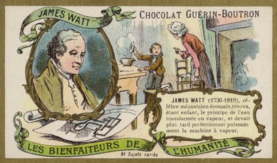 James Watt, ingegnere e inventore scozzese da French School