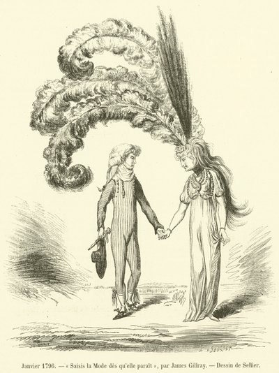 Gennaio 1796, Cogli la moda appena appare da French School