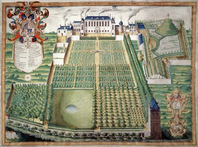 Jardin des Plantes, Parigi. 1636 da French School