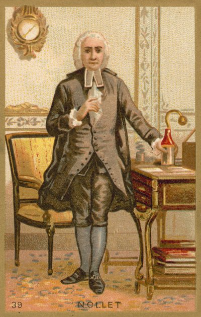 Jean-Antoine Nollet, ecclesiastico e fisico francese da French School
