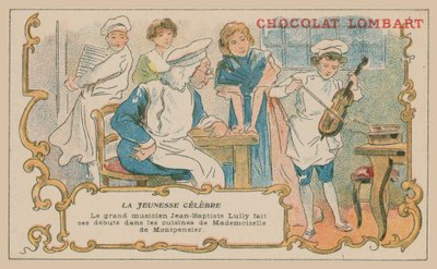 Jean-Baptiste Lully, il famoso musicista che fa il suo debutto musicale nella cucina della Duchessa di Montpensier da French School