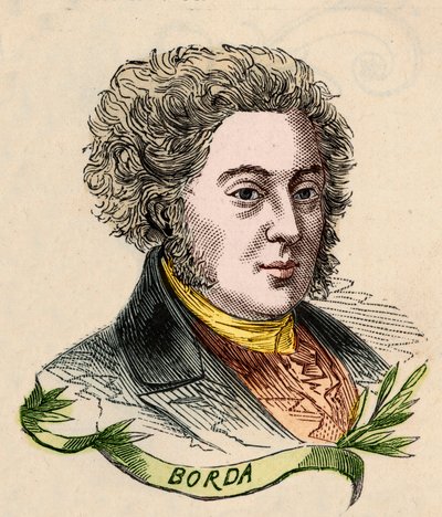 Jean-Charles cavaliere di Borda da French School