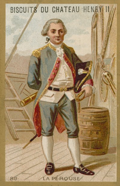Jean-François de La Pérouse, ufficiale navale ed esploratore francese da French School