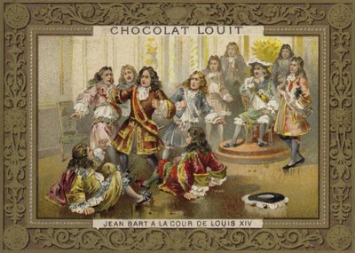 Jean Bart alla corte di Luigi XIV da French School