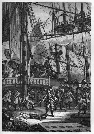 Jean Bart uccide il capitano olandese del 