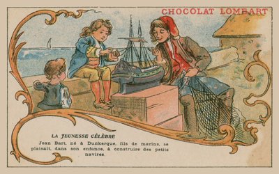 Jean Bart, comandante navale e corsaro del tardo XVII secolo, da ragazzo da French School