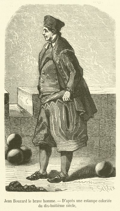 Jean Bouzard il bravo uomo da French School