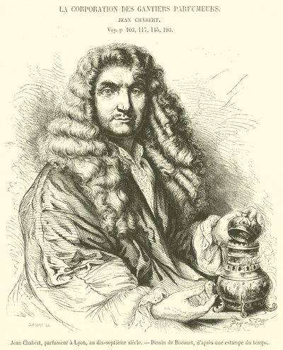 Jean Chabert, profumiere a Lione, nel diciassettesimo secolo da French School