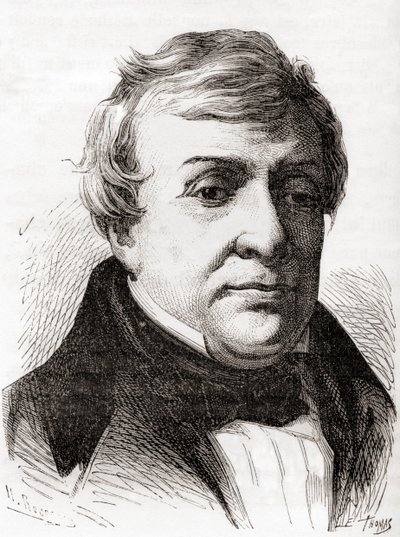 Jean Claude Eugène Péclet, da 