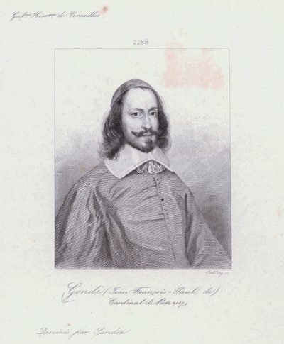 Jean François Paul de Gondi, Cardinale de Retz, ecclesiastico francese e agitatore nella guerra civile della Fronda da French School