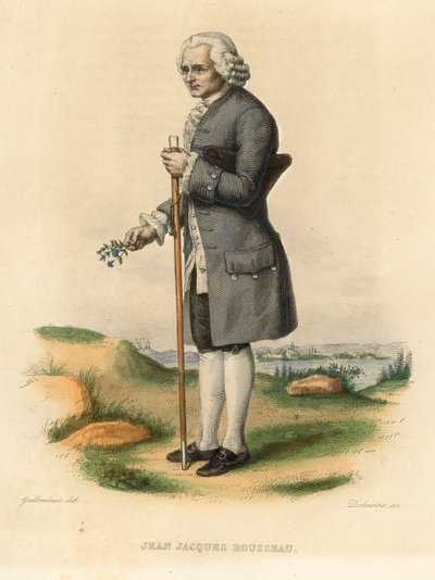 Jean Jacques Rousseau da French School