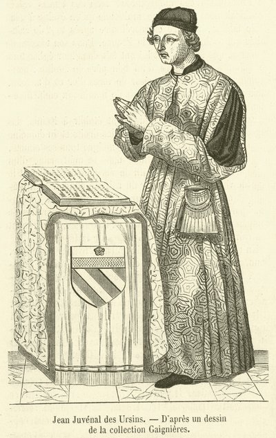 Jean Juvenal des Ursins da French School