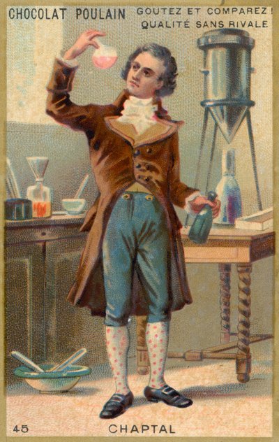 Jeanne-Antoine Chaptal, Chimico da French School