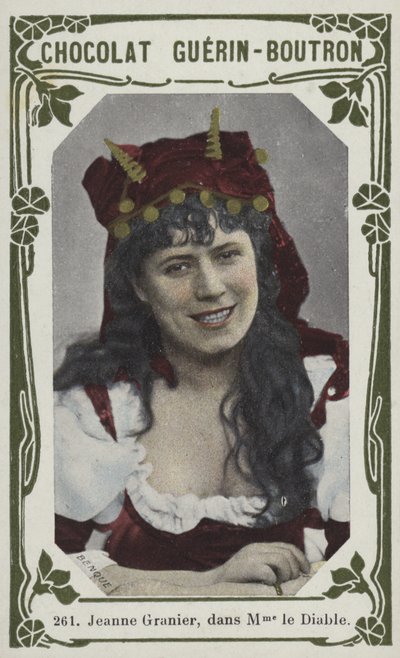 Jeanne Granier, in Madame le Diable da French School