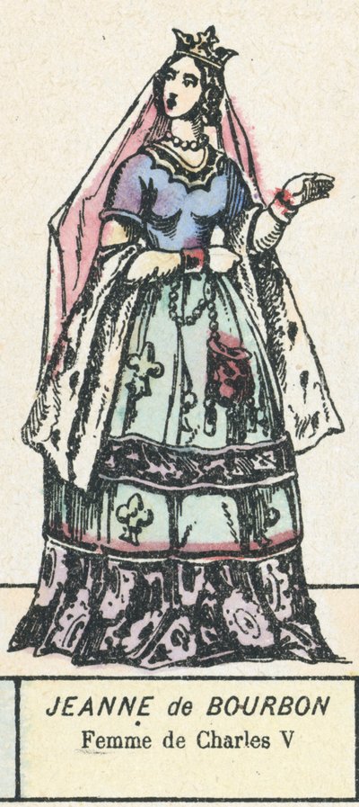 Giovanna di Borbone, Moglie di Carlo V da French School