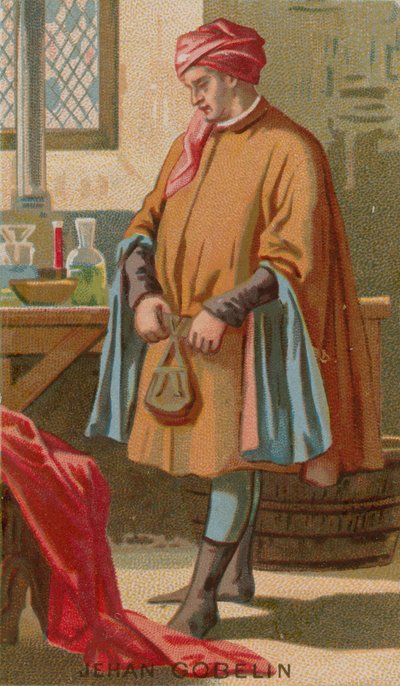 Jehan Gobelin, tintore francese del XV secolo da French School