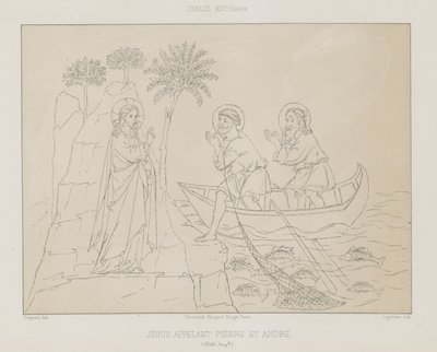 Gesù chiama Pietro e Andrea da French School