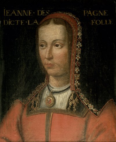 Giovanna, regina di Castiglia da French School