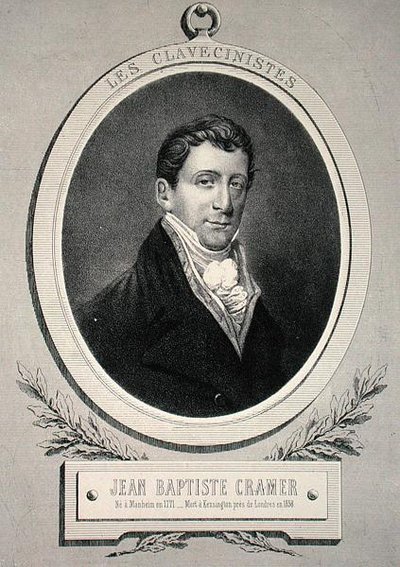 Johann Baptist Cramer inciso da Alfred Lemoine da French School