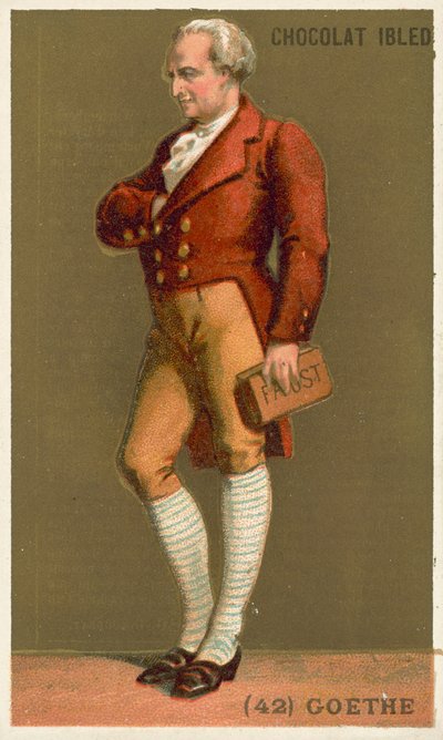 Johann Wolfgang von Goethe, poeta, romanziere e drammaturgo tedesco da French School