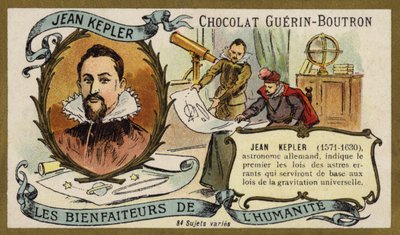 Johannes Kepler, astronomo tedesco da French School