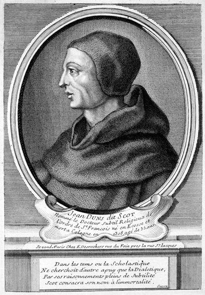 John Duns (Duns Scoto), sacerdote cattolico scozzese, filosofo e teologo da French School