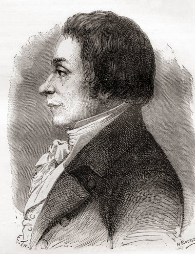 Joseph Lakanal, da Les Merveilles de la Science, pubblicato c.1870 (incisione) da French School