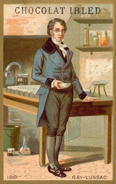 Joseph Louis Gay-Lussac, chimico e fisico francese da French School