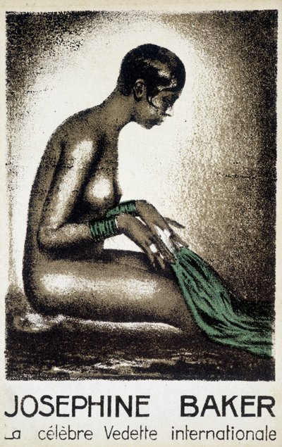 Joséphine Baker: la famosa star internazionale. sd. da French School