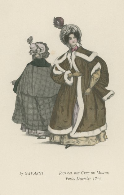 Journal des Gens du Monde, Parigi, dicembre 1833 da French School
