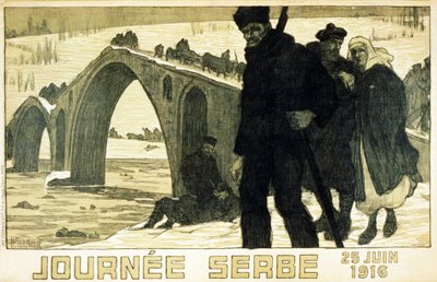 Journée Serbe. 25 Giugno 1916 da French School