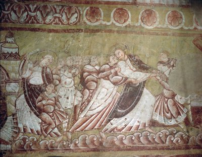 Giuda bacia Cristo (dettaglio) da French School