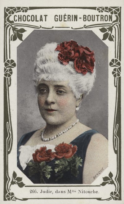 Judic, in Madame Nitouche da French School