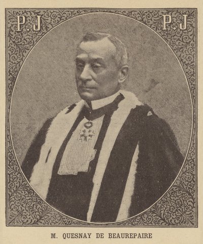 Jules Quesnay de Beaurepaire, giudice francese da French School