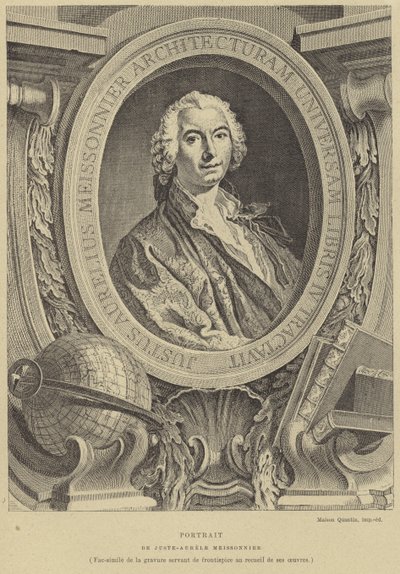 Juste-Aurèle Meissonnier, orafo, artista, architetto e designer di mobili francese da French School