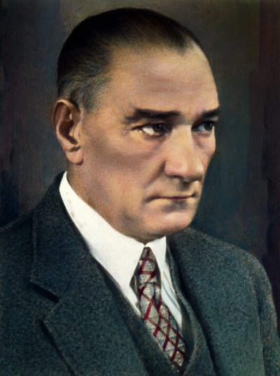 Kemal (Mustapha) Ataturk (1881-1938) c.1925-30 da French School