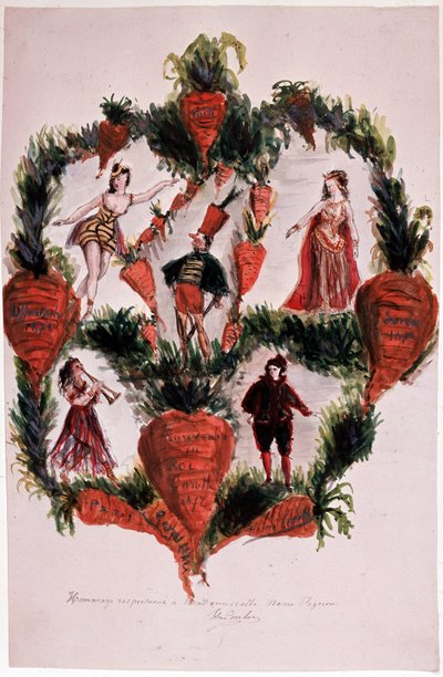 Re Carota, Operetta di Offenbach - Bibl. documento dell